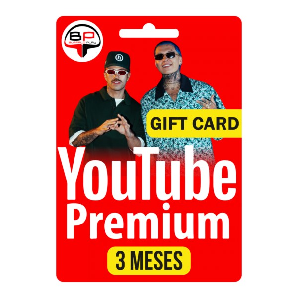 YouTube Gift Card 3 Month